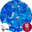 Enviro-Glass Gravel - Aqua Blue Crystal - Click & Collect